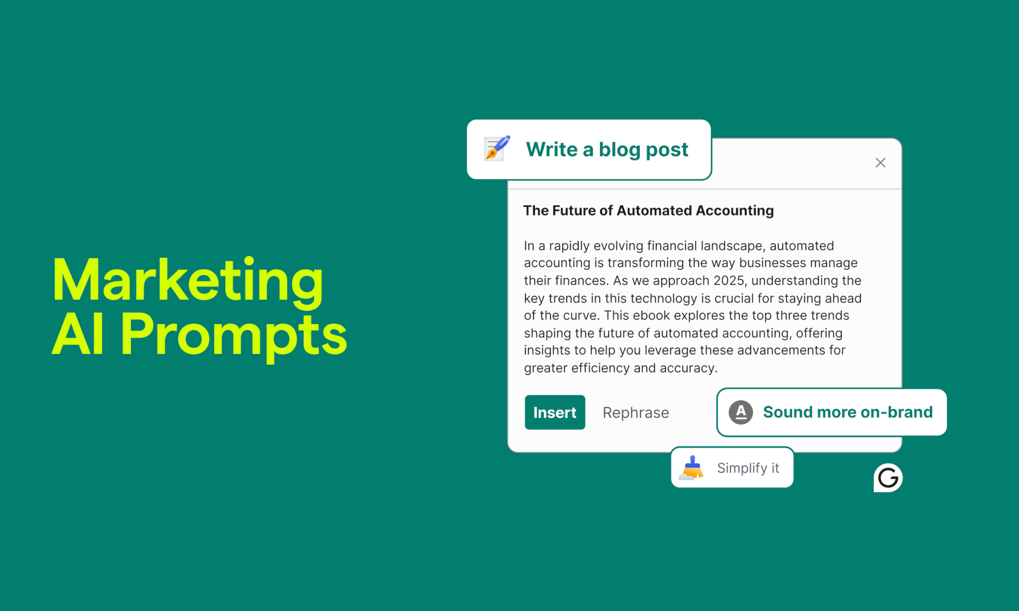 prompt marketing